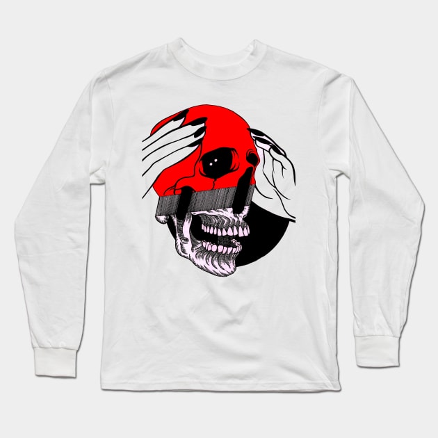 Headache Long Sleeve T-Shirt by FUN ART